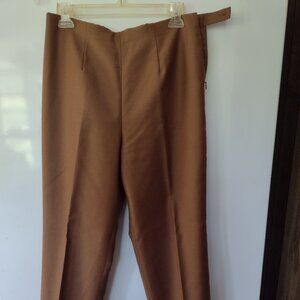 Chadwick's of Boston Women's Brown Wool Lined Pants Size 8